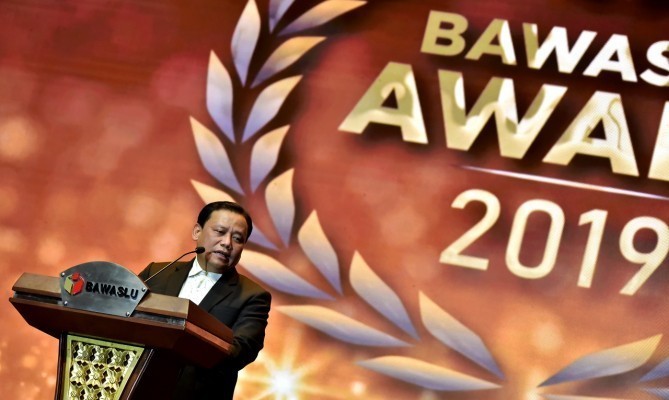 Bawaslu Award 2019, Abhan Sampaikan Prestasi Pengawasan Pemilu Hingga Diakui Dunia