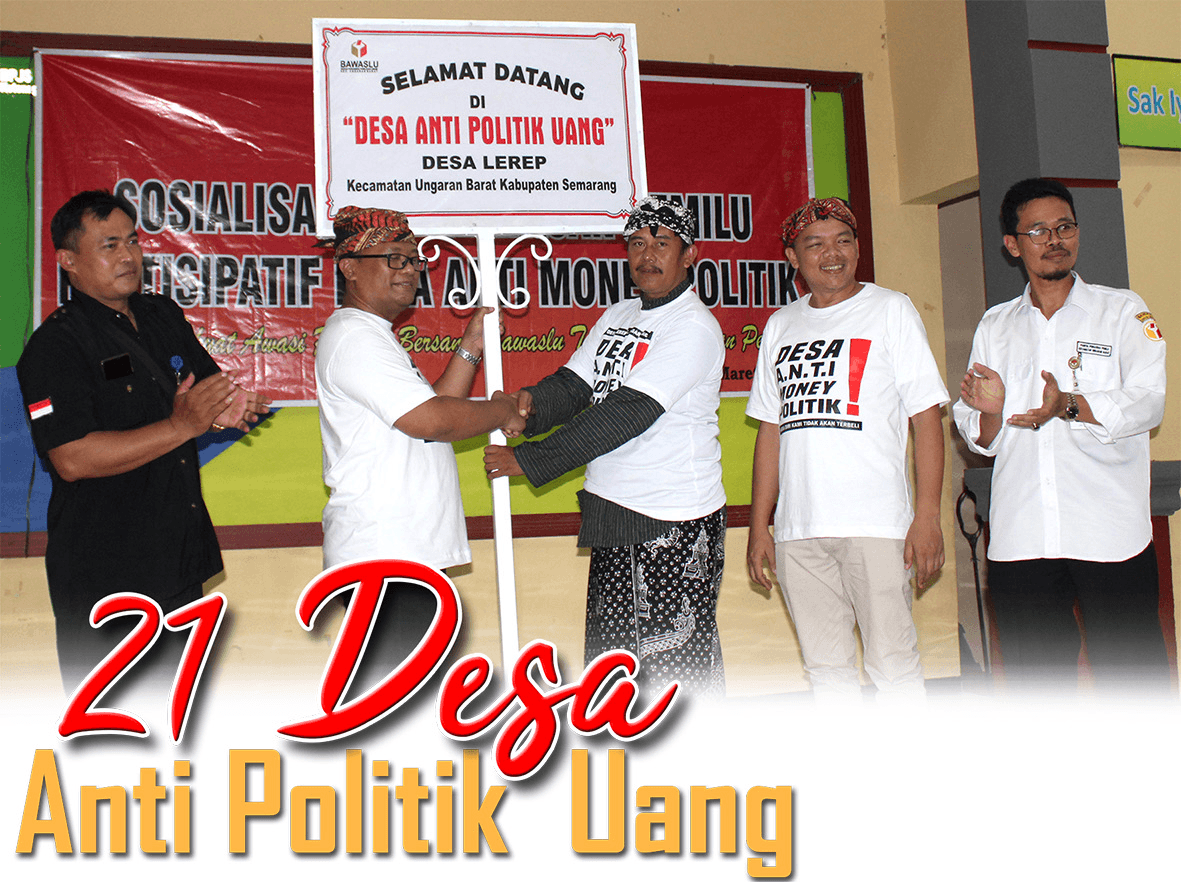 21 Desa di Kabupaten Semarang Tolak Politik Uang