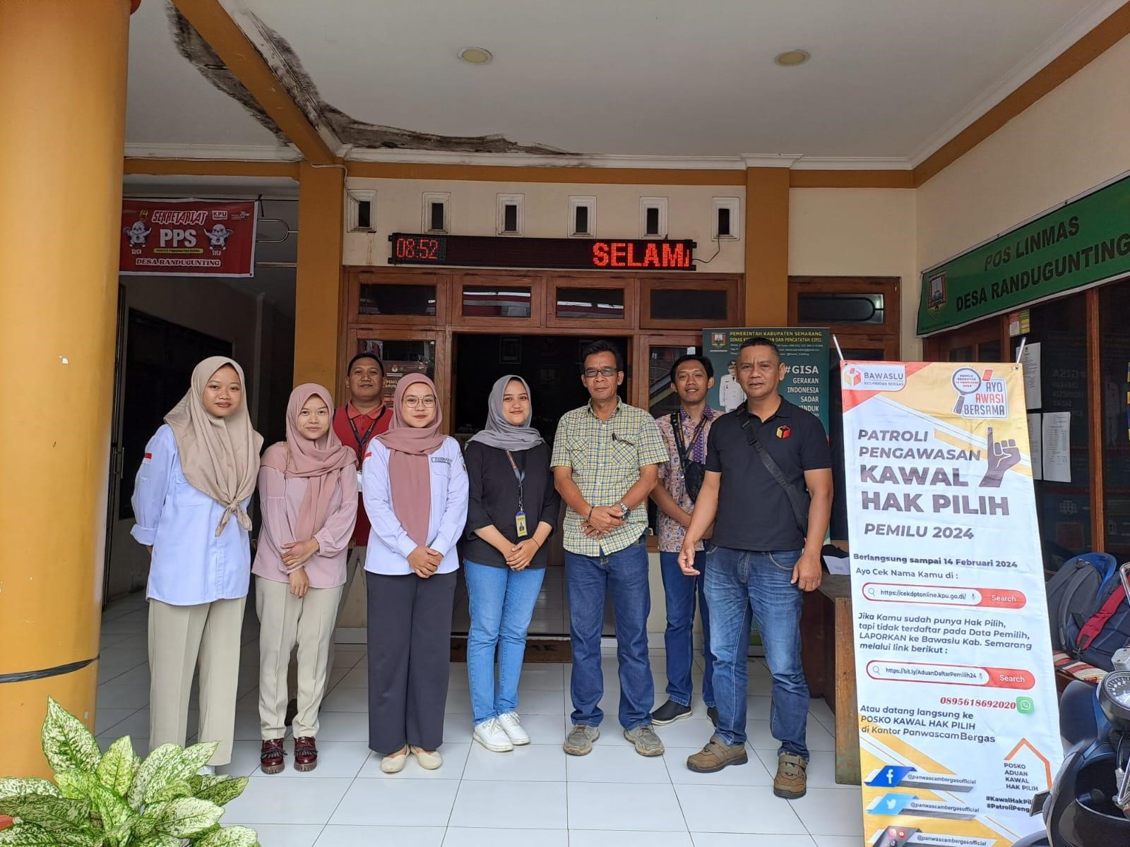 Menjadi Salah Satu Kawasan Konsentrasi Industri, Panwascam Bergas Pastikan Karyawan Pabrik Tak Kehilangan Hak Pilihnya di Pemilu 2024