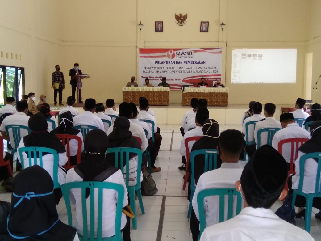 Bawaslu Melantik 2.249 Warga Kabupaten Semarang Jadi Pengawas TPS