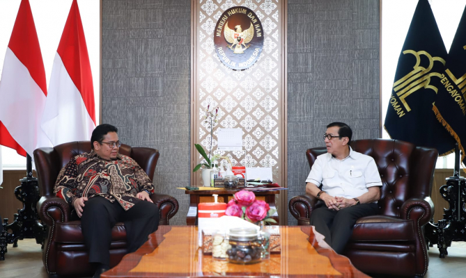 Audiensi dengan Menkumham, Bawaslu Sampaikan Pengawasan Tahapan Pemilu Serentak 2024