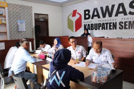 Pendaftaran Panwascam Dibuka, Puluhan Pelamar Datang Mendaftar