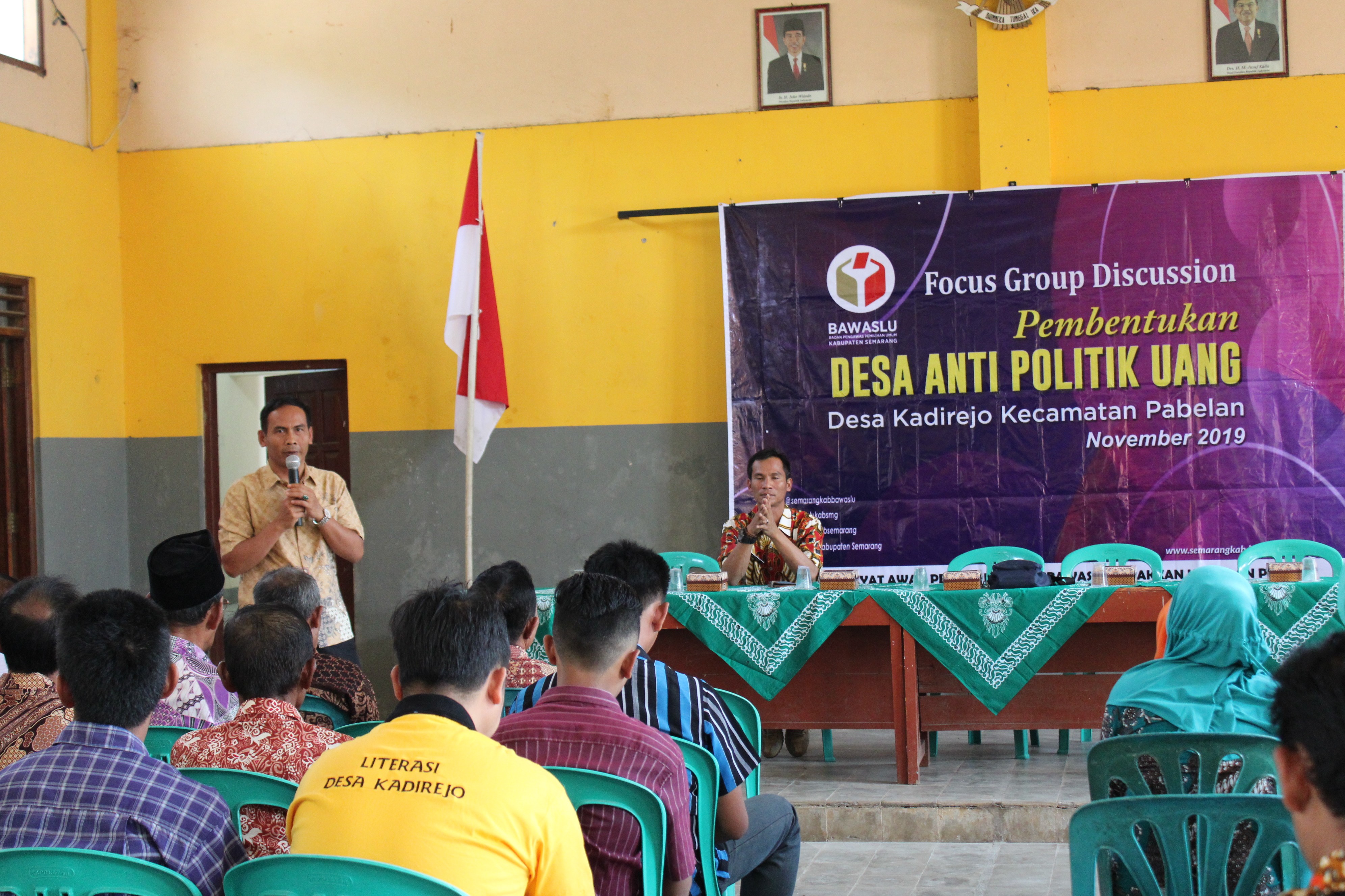 Kades Kadirejo: Mari Kita Sepakat Tolak Politik Uang! Tangkap dan Laporkan!