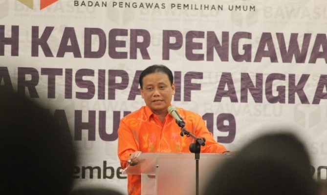 Ketua Bawaslu RI Abhan: Pascapendidikan, Peserta Sekolah Kader Awasi Pilkada 2020