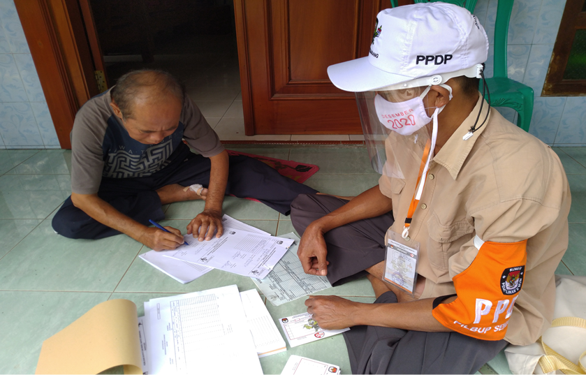 Sepekan Coklit, Bawaslu Temukan 84 PPDP Tidak Patuhi Protokol kesehatan