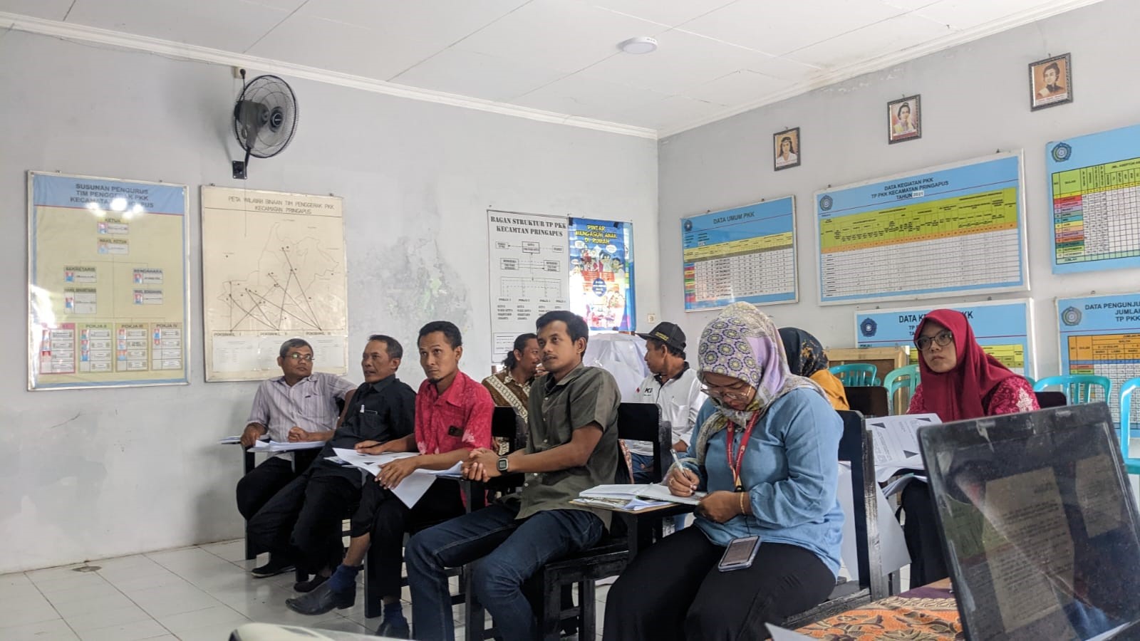 Menjelang Penetapan DPHP, Panwascam Pringapus Gelar Rapat Kerja dan Bimtek untuk PKD