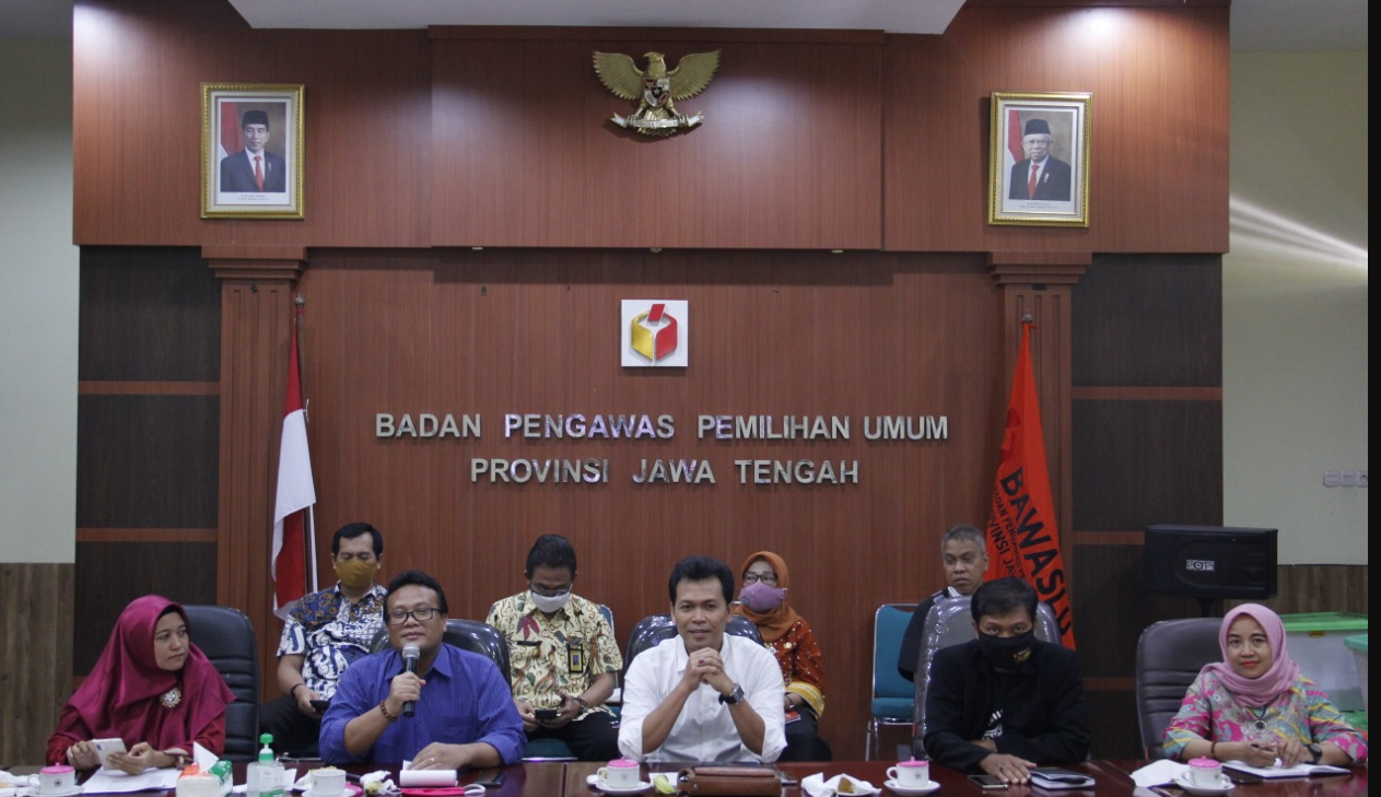 Bawaslu Jateng Halal Bihalal dan Persiapan Pengawasan Pilkada Lanjutan