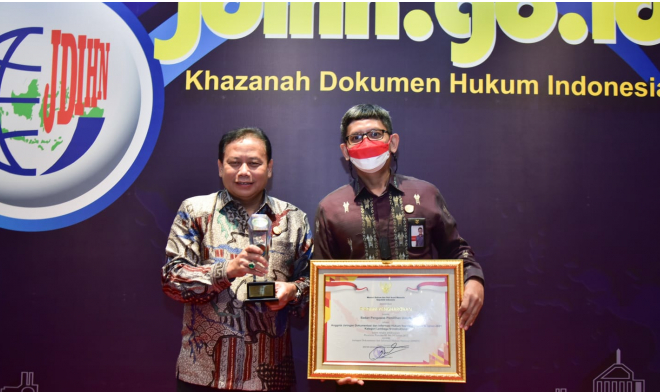 Bawaslu Kembali Raih Peringkat Terbaik Kedua JDIH Award 2021