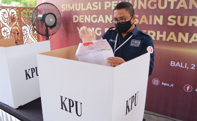 Ikut Simulasi Penyederhanaan Surat Suara di Bali, Fritz Paparkan Potensi Masalah Pindah Memilih