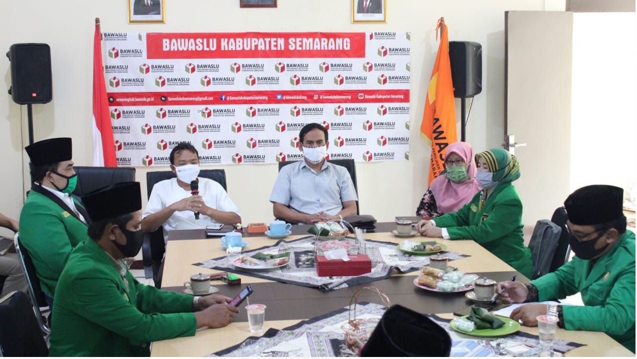 Perjelas Netralitas ASN dalam Pilkada, DPC PPP Kabupaten Semarang lakukan Audiensi dengan Bawaslu