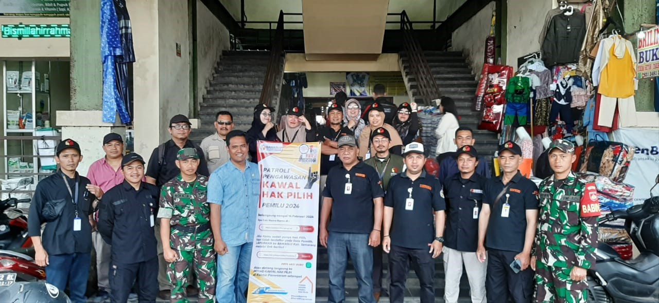 Panwascam Sumowono Laksanakan Patroli Pengawasan Sebelum Padusan