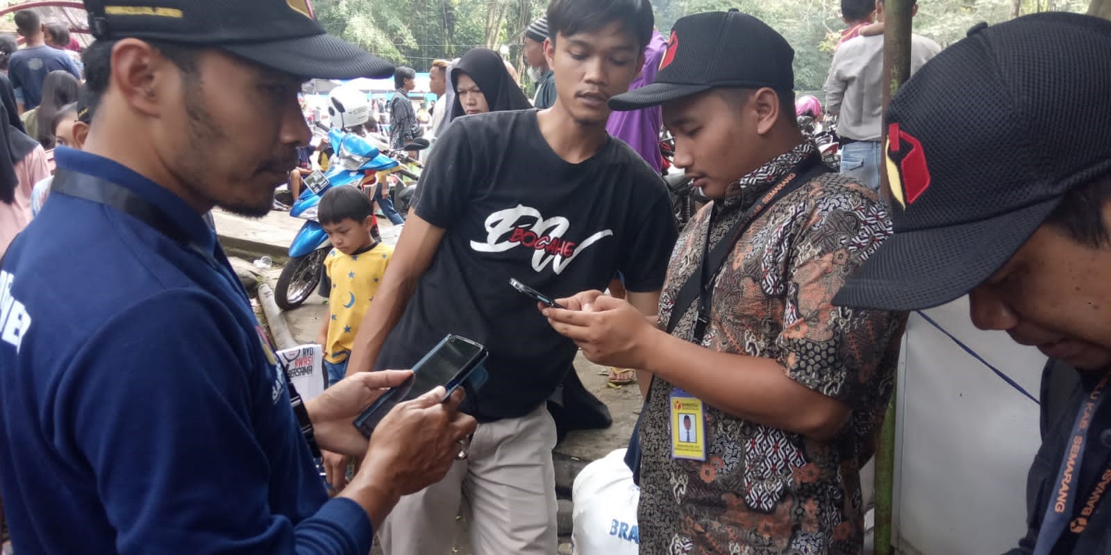 Senjoyo Lokasi Padusan Menjelang Puasa Ramadhan, Menjadi Sasaran Patroli Pengawasan Kawal Hak Pilih.