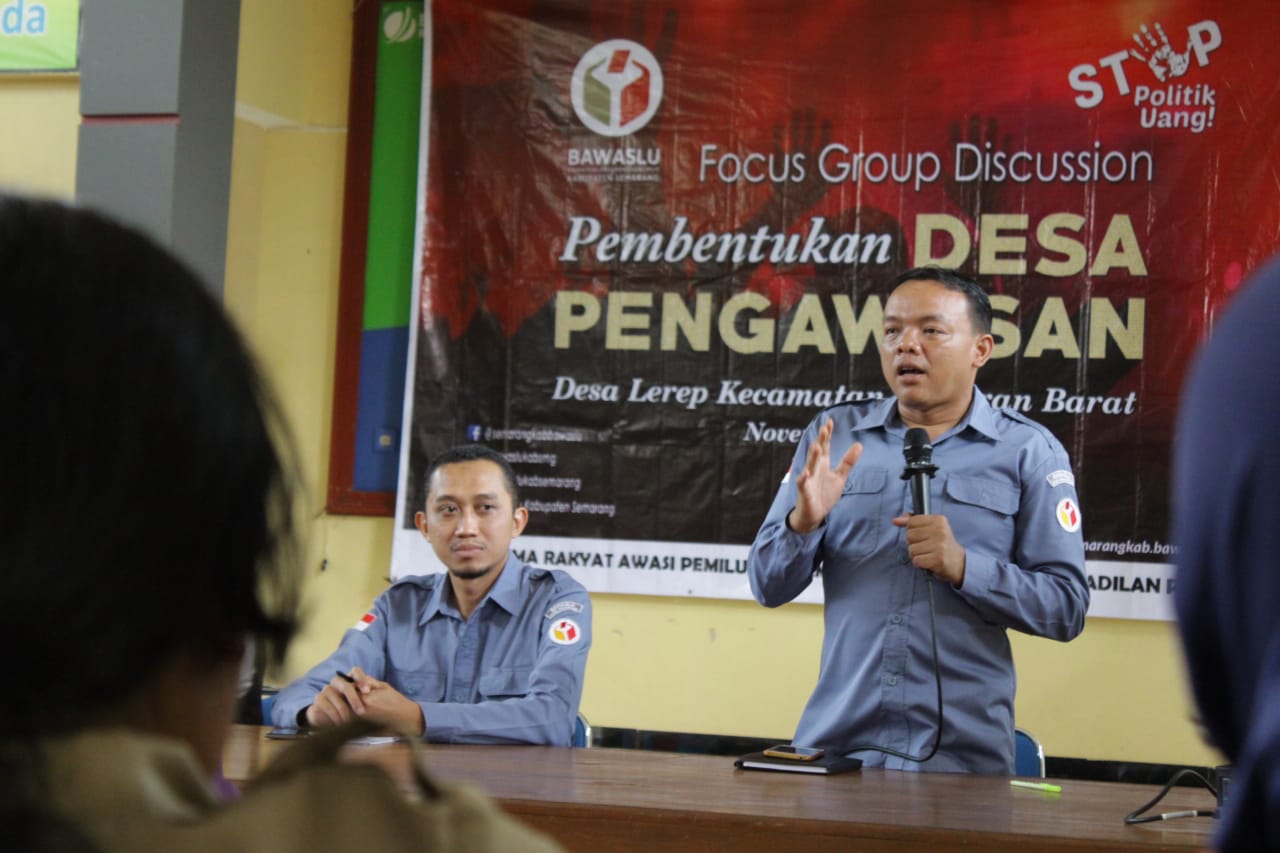 Libatkan Seluruh Elemen Masyarakat Lerep Sebagai Pengawas