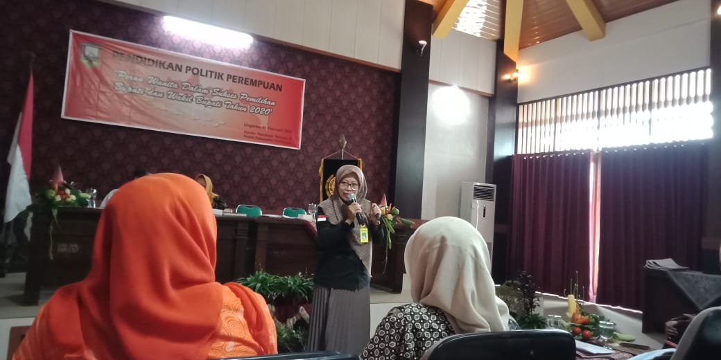 Meningkatkan Peran dan Partisipasi Perempuan dalam Pilkada 2020 yang Demokratis