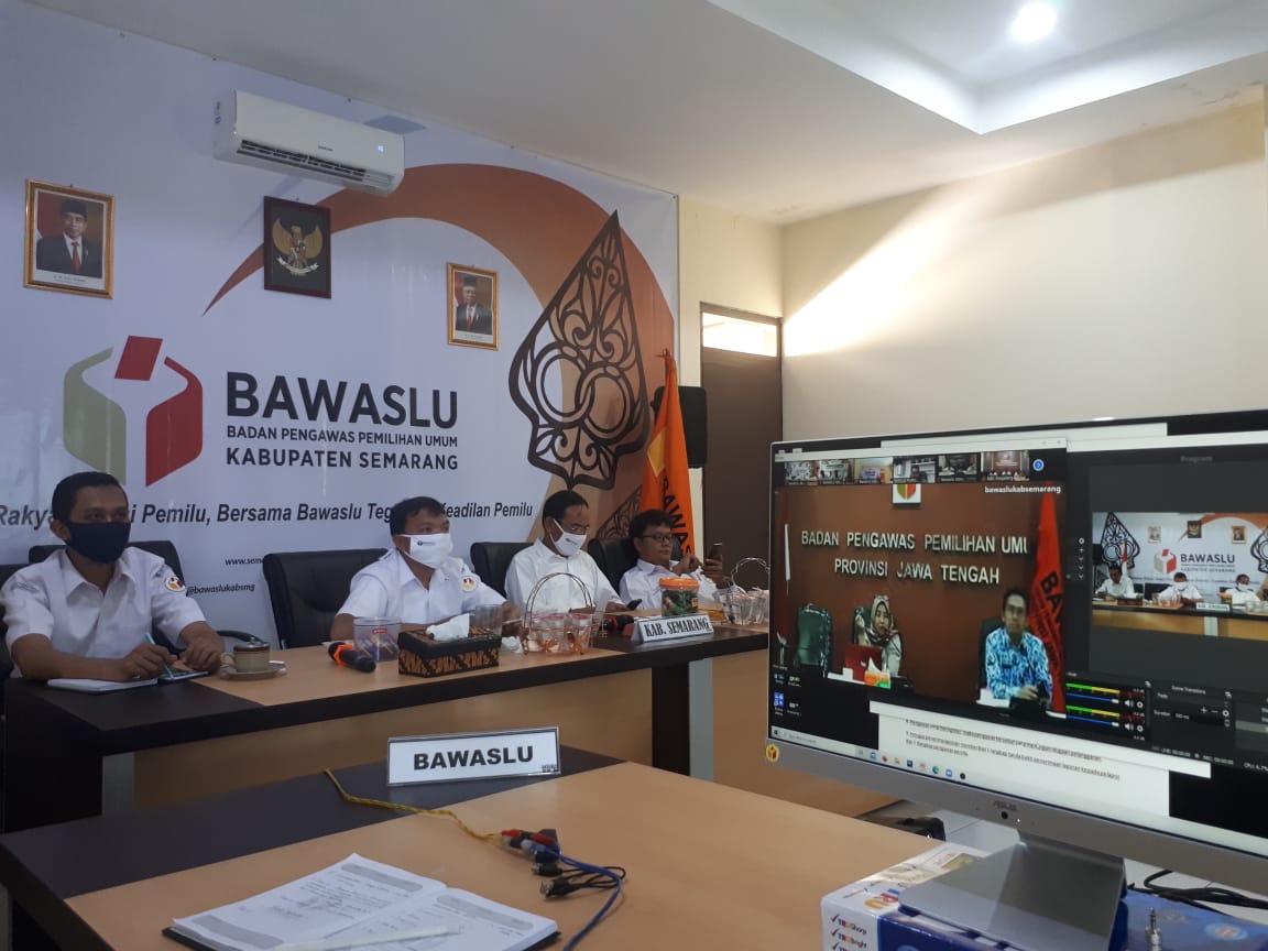 Rapat Koordinasi Penanganan Pelanggaran, Fritz Edward Siregar : Pengawas Pemilu Harus Pastikan KPU Terapkan Protokol Kesehatan Dalam Pilkada 2020