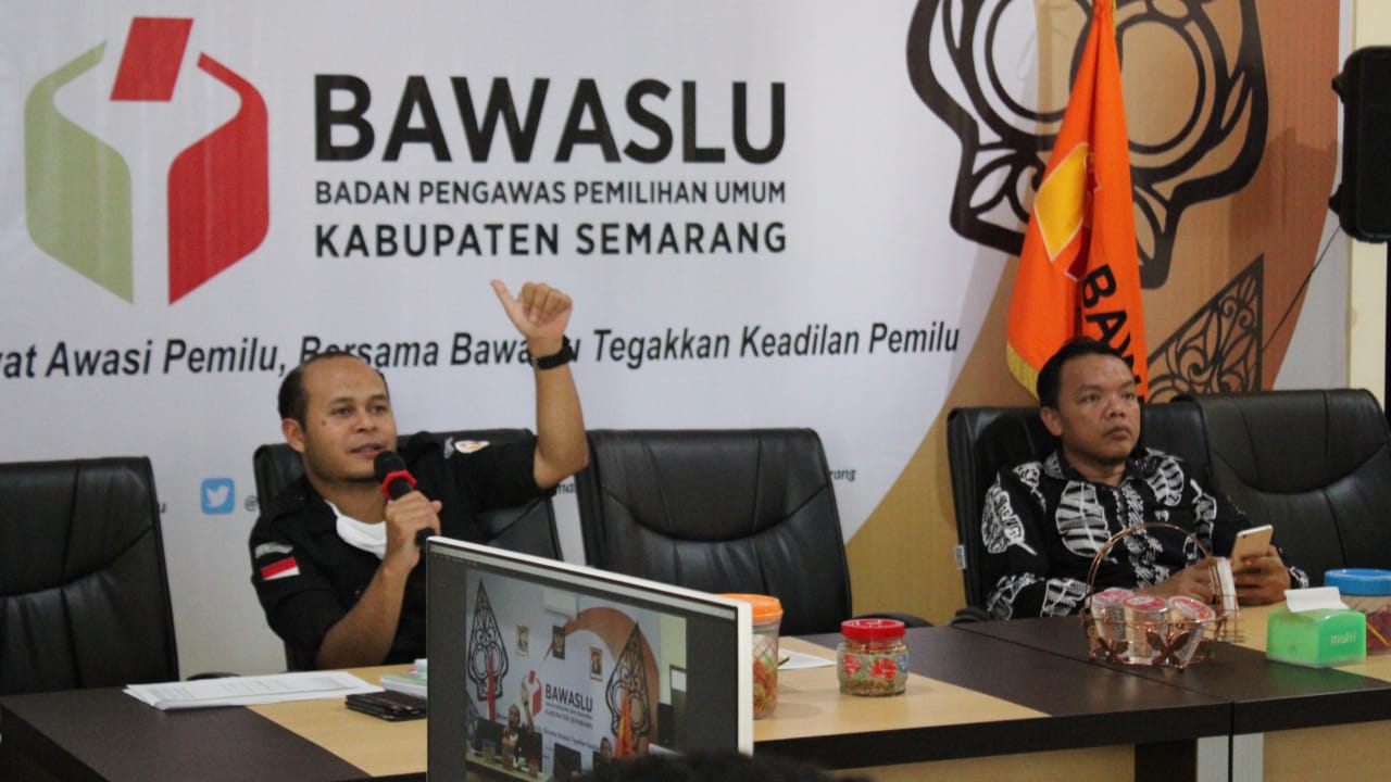 Kuatkan SDM Panwaslu Kecamatan, Bawaslu Adakan Rakor Daring