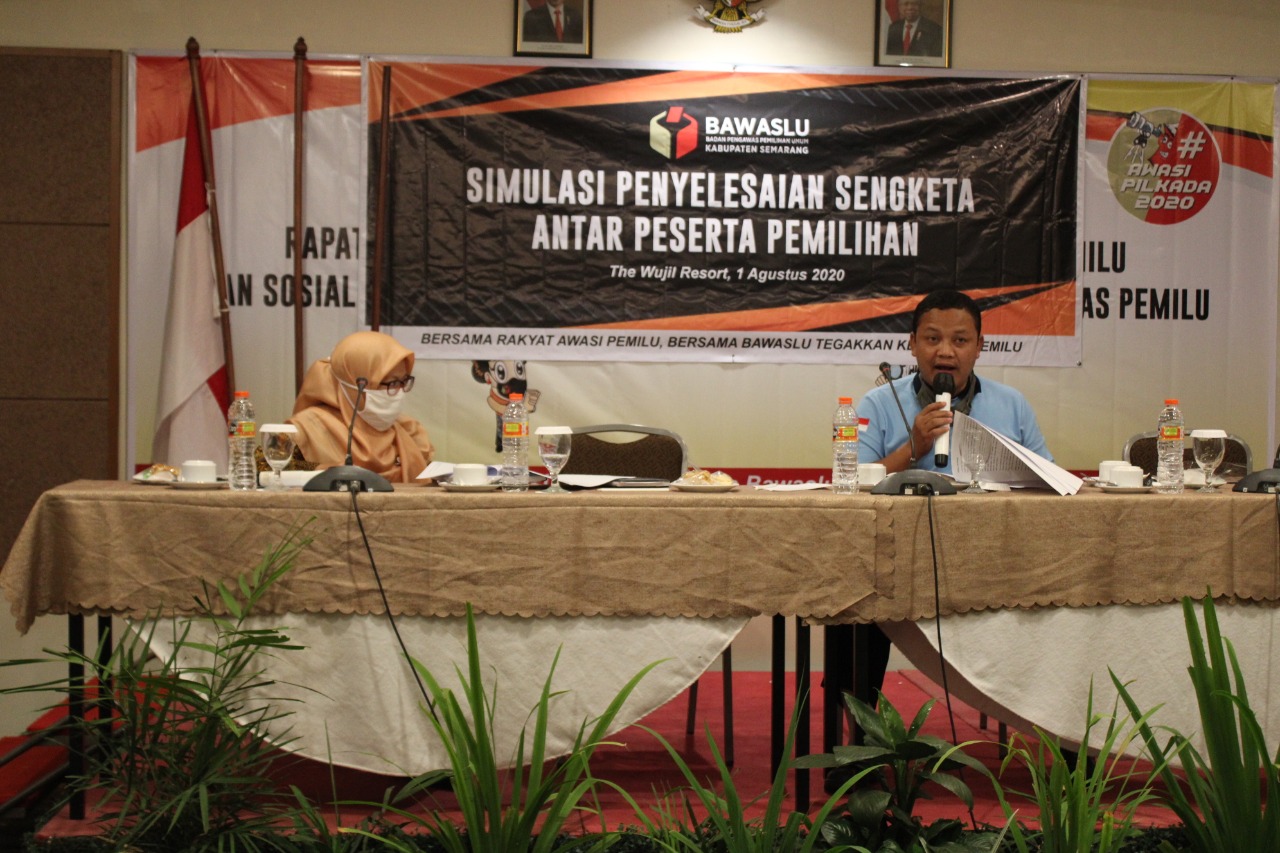 Sengketa Antar Peserta Pemilihan Diselesaikan Dengan Mekanisme Acara Cepat