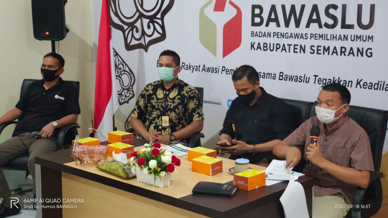Penegakan Hukum Protokol Kesehatan dalam Agenda Politik dan Pemilihan Bupati dan Wakil Bupati Semarang Tahun 2020