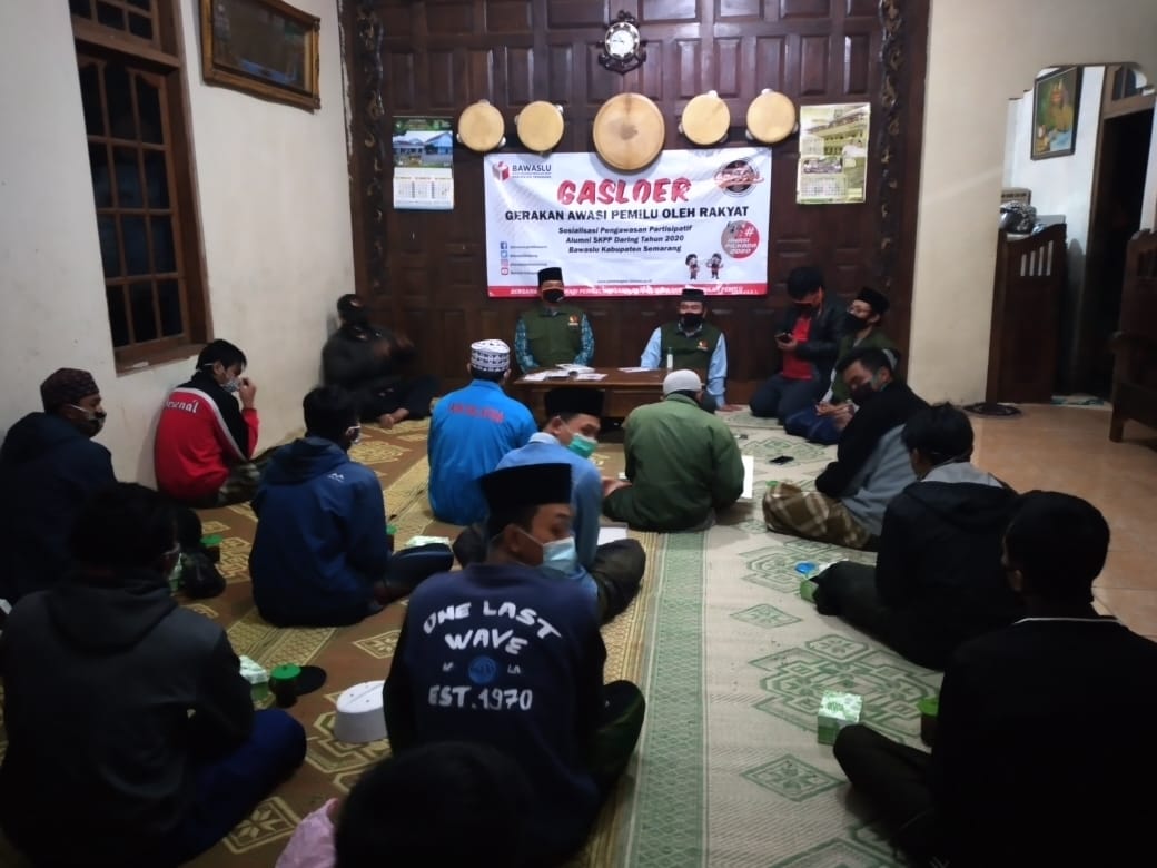 30 Komunitas Serempak Mendapatkan Sosialisasi Pengawasaan Partisipatif  “Gasloer”