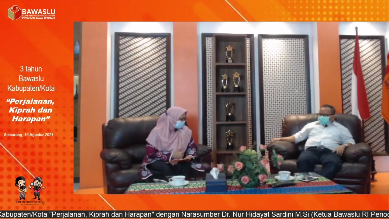 Refleksi Tiga Tahun Bawaslu Kabupaten/Kota Se Jawa Tengah