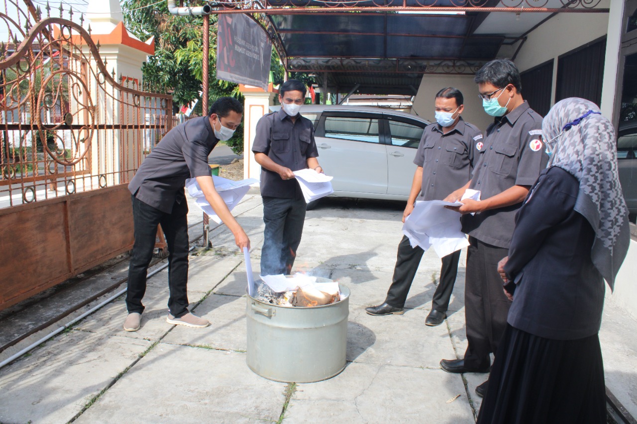 UPBDP Musnahkan Barang Dugaan Pelanggaran