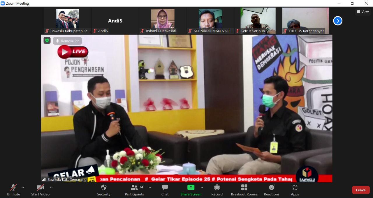 Gelar Tikar 25; Potensi Sengketa Pada Tahapan Pencalonan