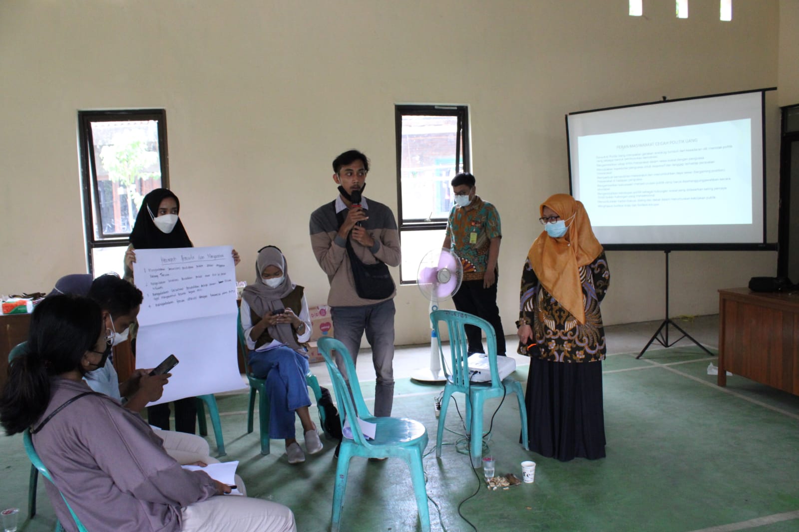 Pemuda Desa Mluweh Menilai Politik Uang Merugikan