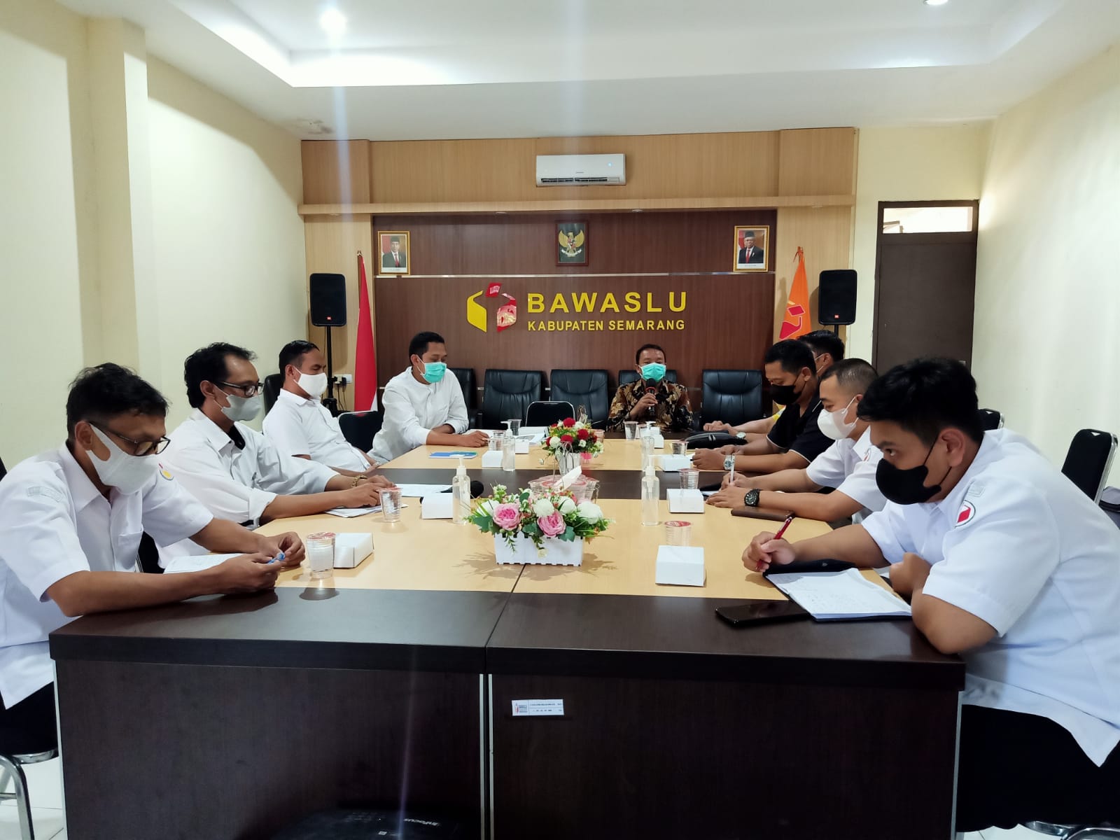 Rapat Koordinasi Pembentukan Satuan Karya (SAKA) Adhyasta Pemilu bersama Kwartir Cabang Kabupaten Semarang