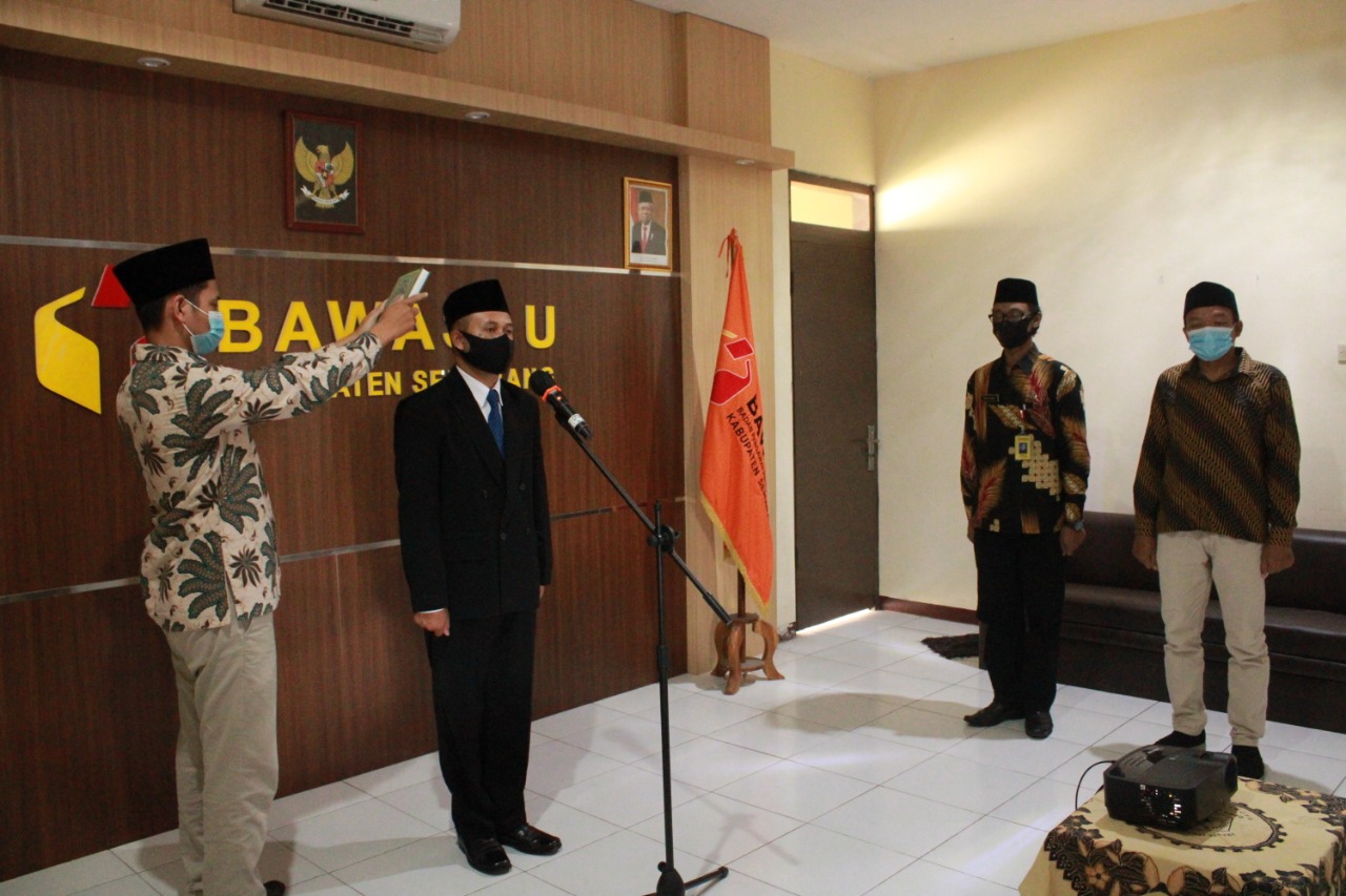 Lantik 69 Pejabat Administrator, Gunawan Harap Semua Siap Kawal Tahapan Pemilu