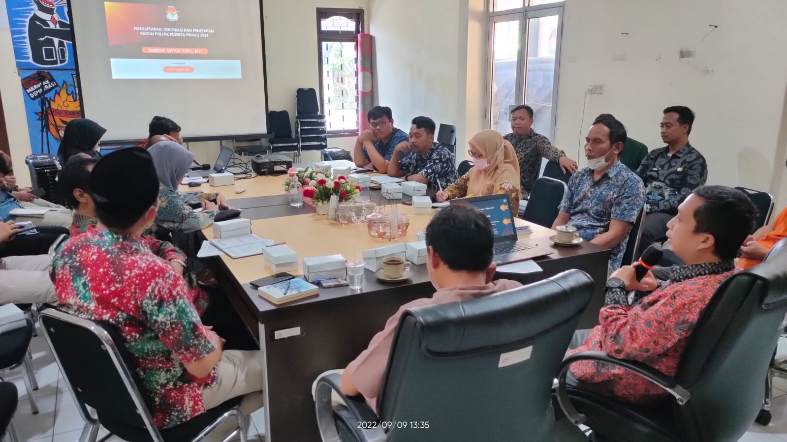 Bawaslu dan KPU Samakan Persepsi Mengenai Regulasi Verifikasi Parpol