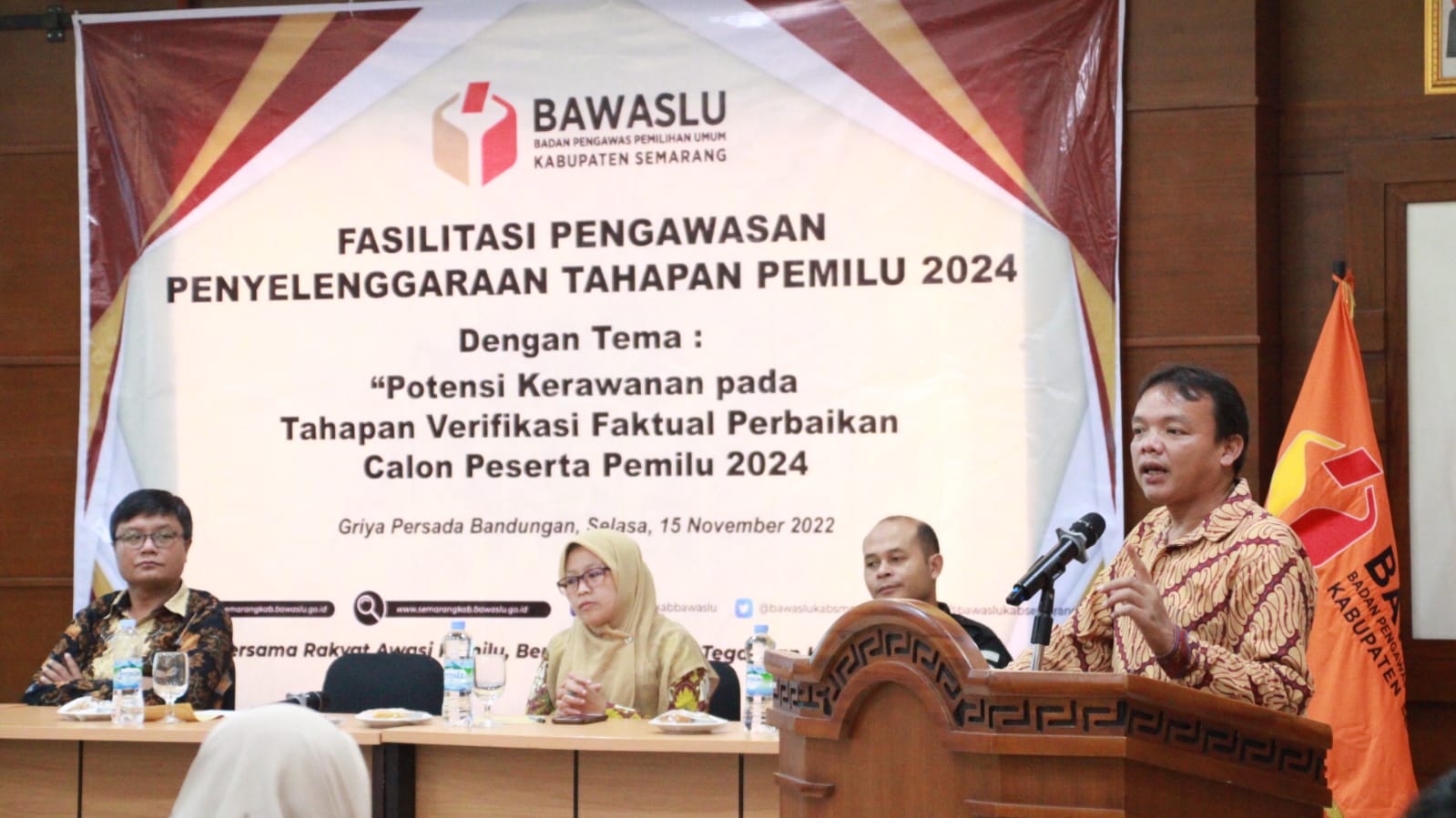 Bawaslu Petakan Potensi Kerawanan Verifikasi Faktual Perbaikan Calon Peserta Pemilu 2024