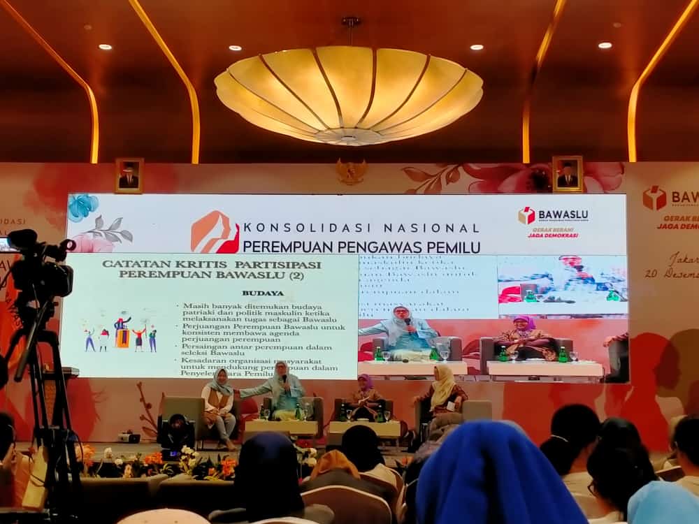 Perkuat Perempuan Pengawas Pemilu 2024, Bawaslu Gelar Konsolidasi Nasional