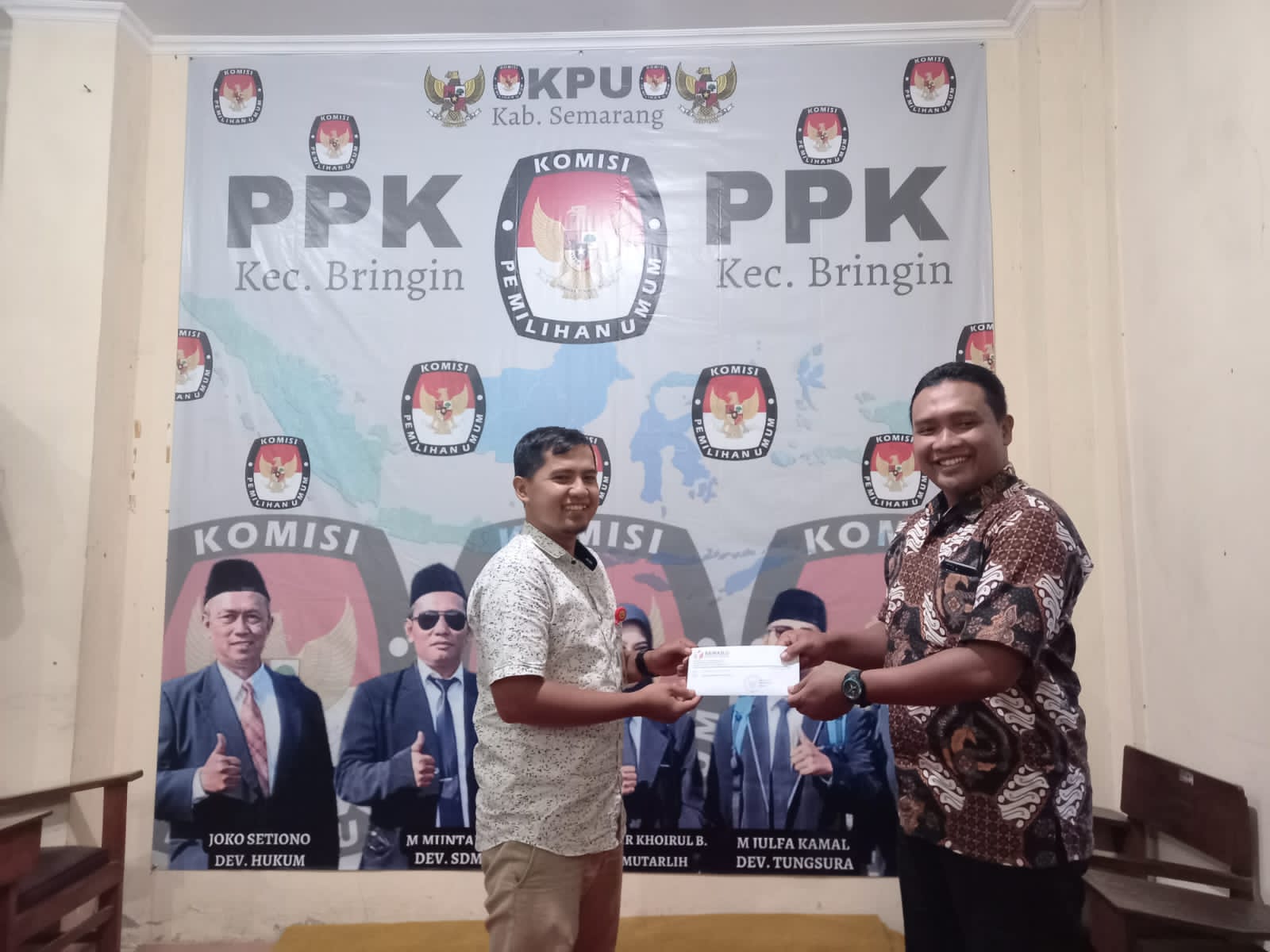 Pembentukan Pantarlih, Panwascam Serentak Kirim Surat Imbauan ke PPK.