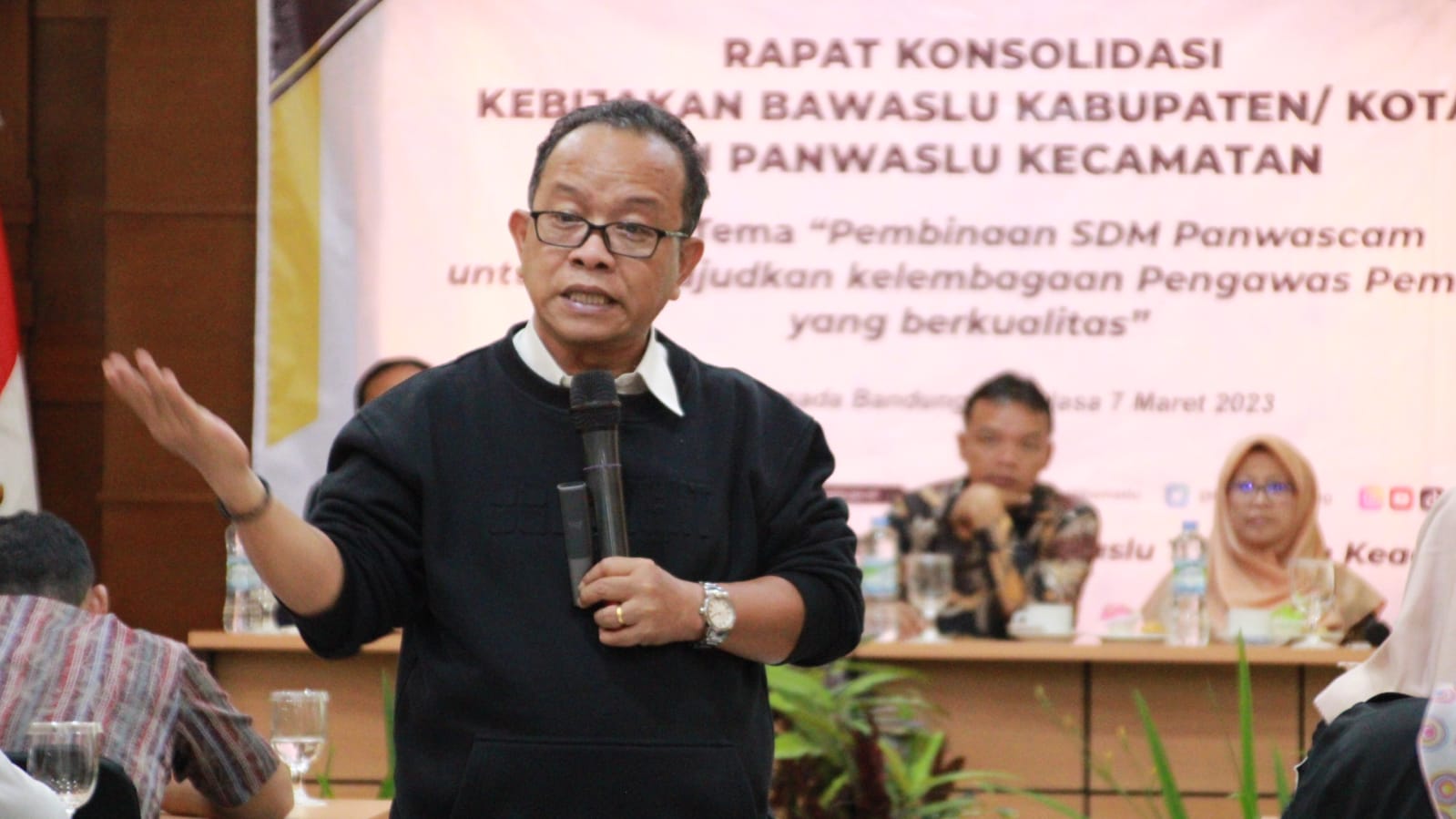 Bentuk Kualitas Pengawas Pemilu, Bawaslu Gelar Rapat Konsolidasi dengan Panwascam