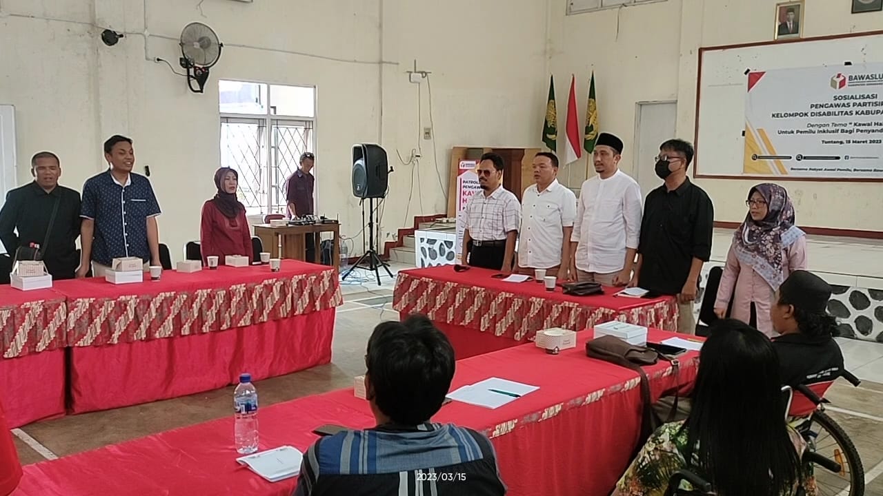 Soswatif dengan PPDI, Bawaslu: Pemilu 2024 Harus Ramah Disabilitas