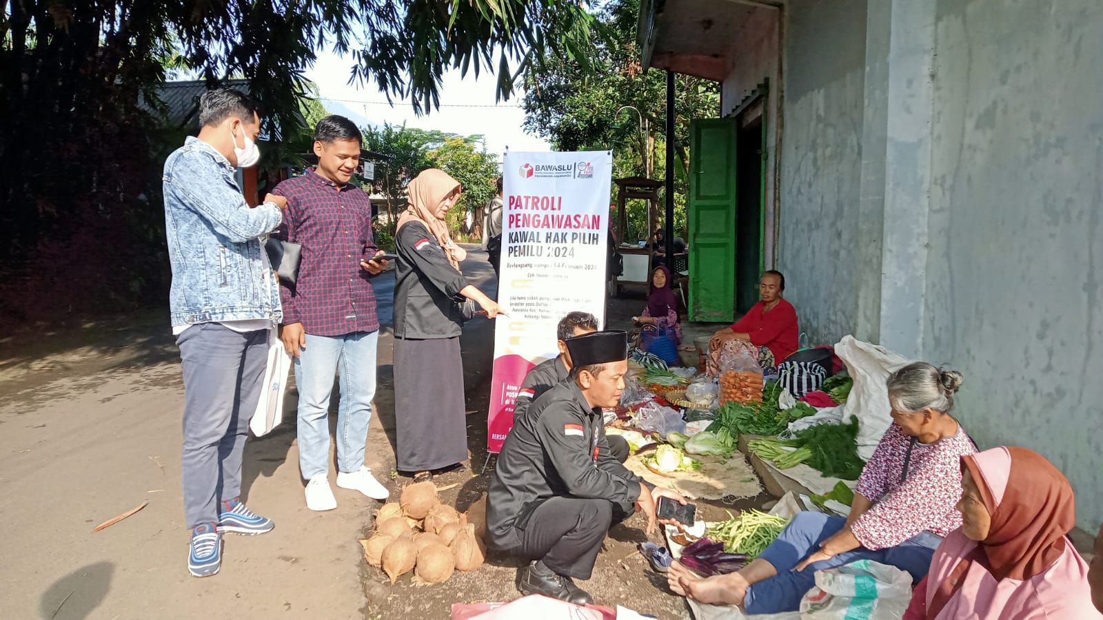 Siap Kawal Hak Pilih, Panwascam Kaliwungu Pilih Daerah Perbatasan