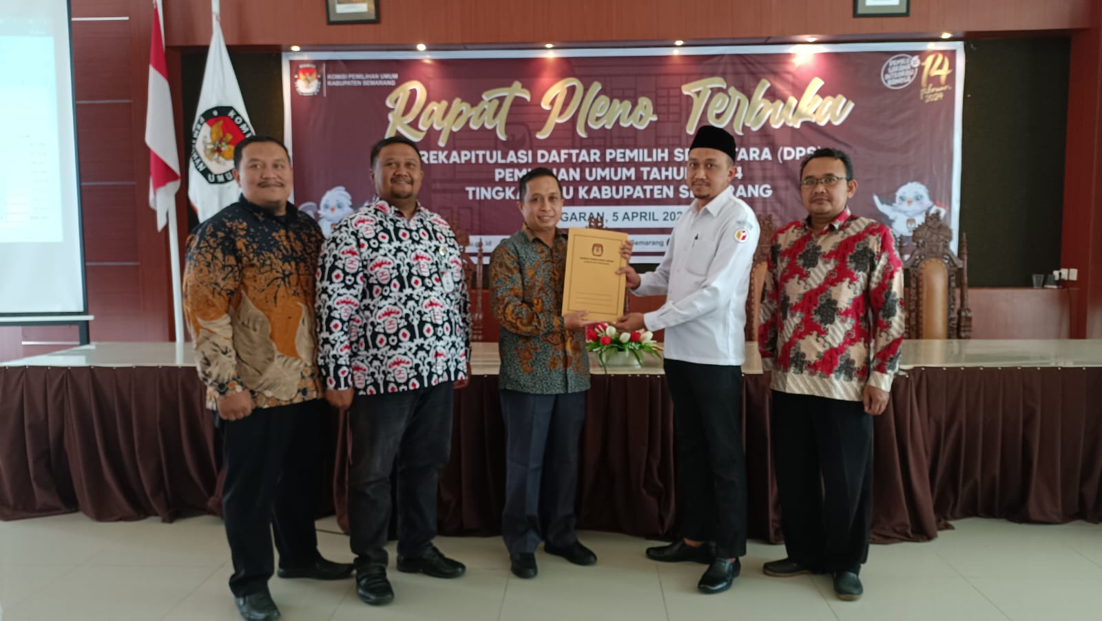 KPU Kabupaten Semarang Tetapkan DPS, Ini Tanggapan Bawaslu