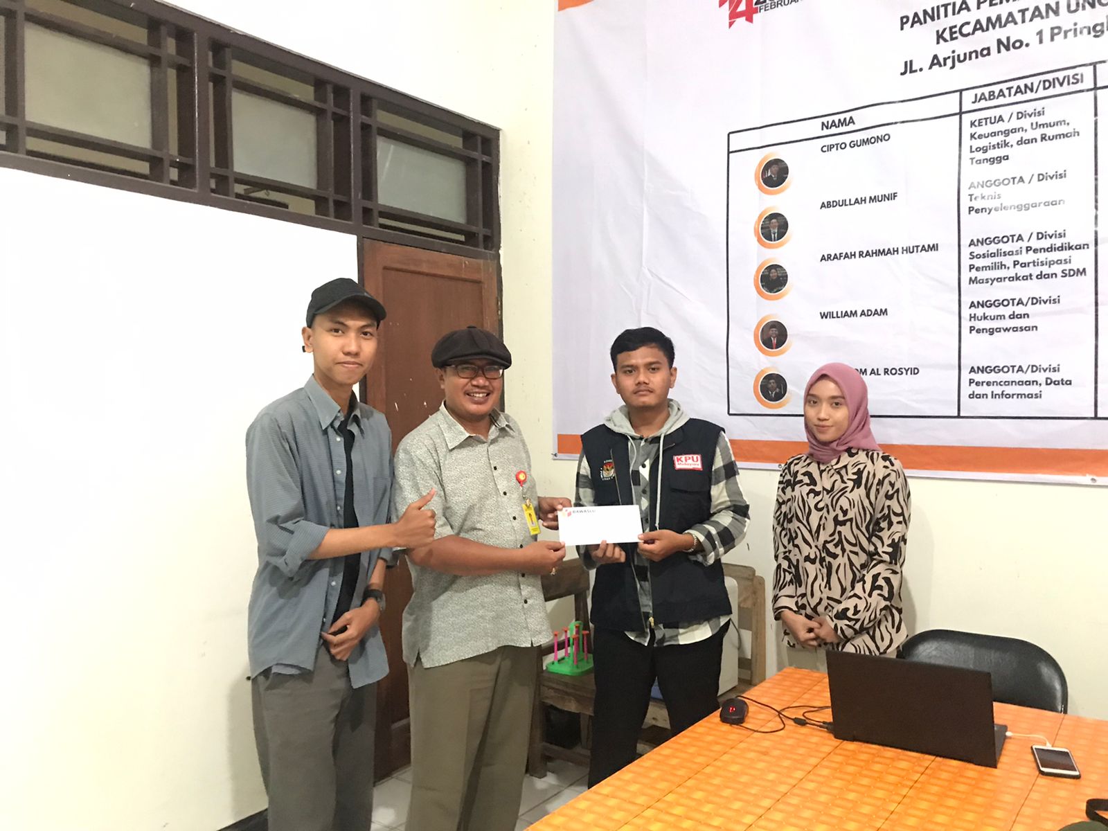 Pastikan Pengumuman DPS Sesuai Regulasi, Panwaslu Kecamatan Kirim Surat Imbauan ke PPK