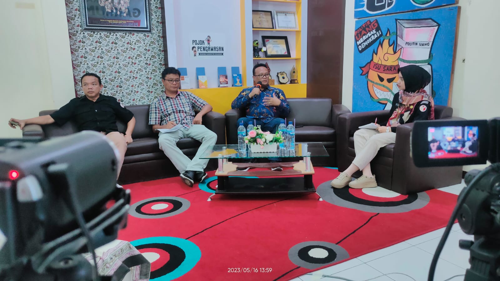 Webinar Pojok Pengawasan, Fajar Sampaikan 2 Ruang Potensi Sengketa Proses pada tahapan Pencalonan DPRD