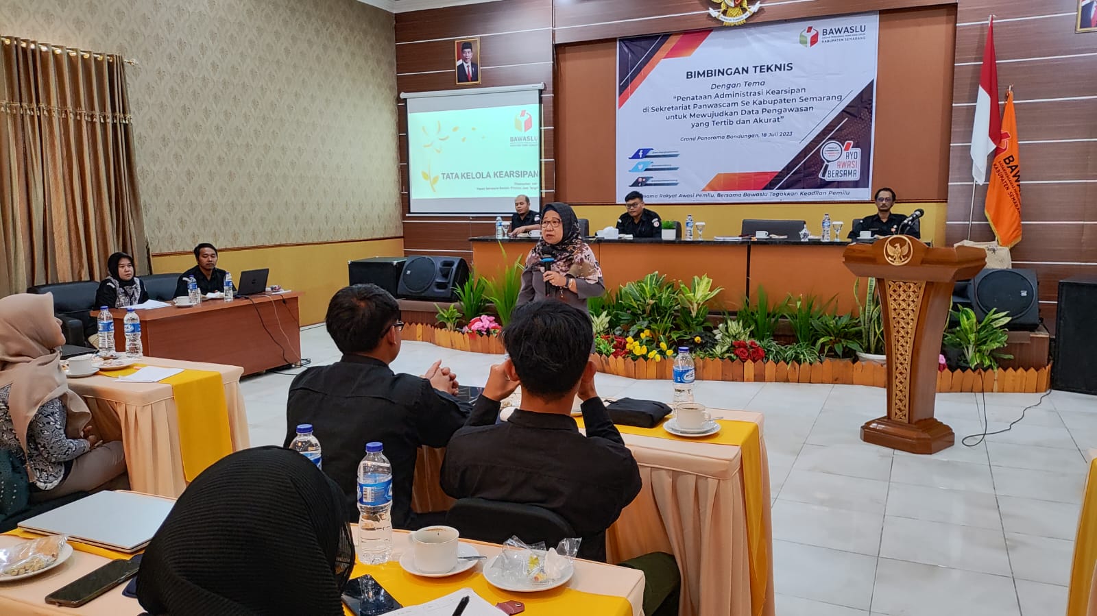 Jelang Pemilu 2024, Bawaslu Kabupaten Semarang Perkuat Penataan Kearsipan