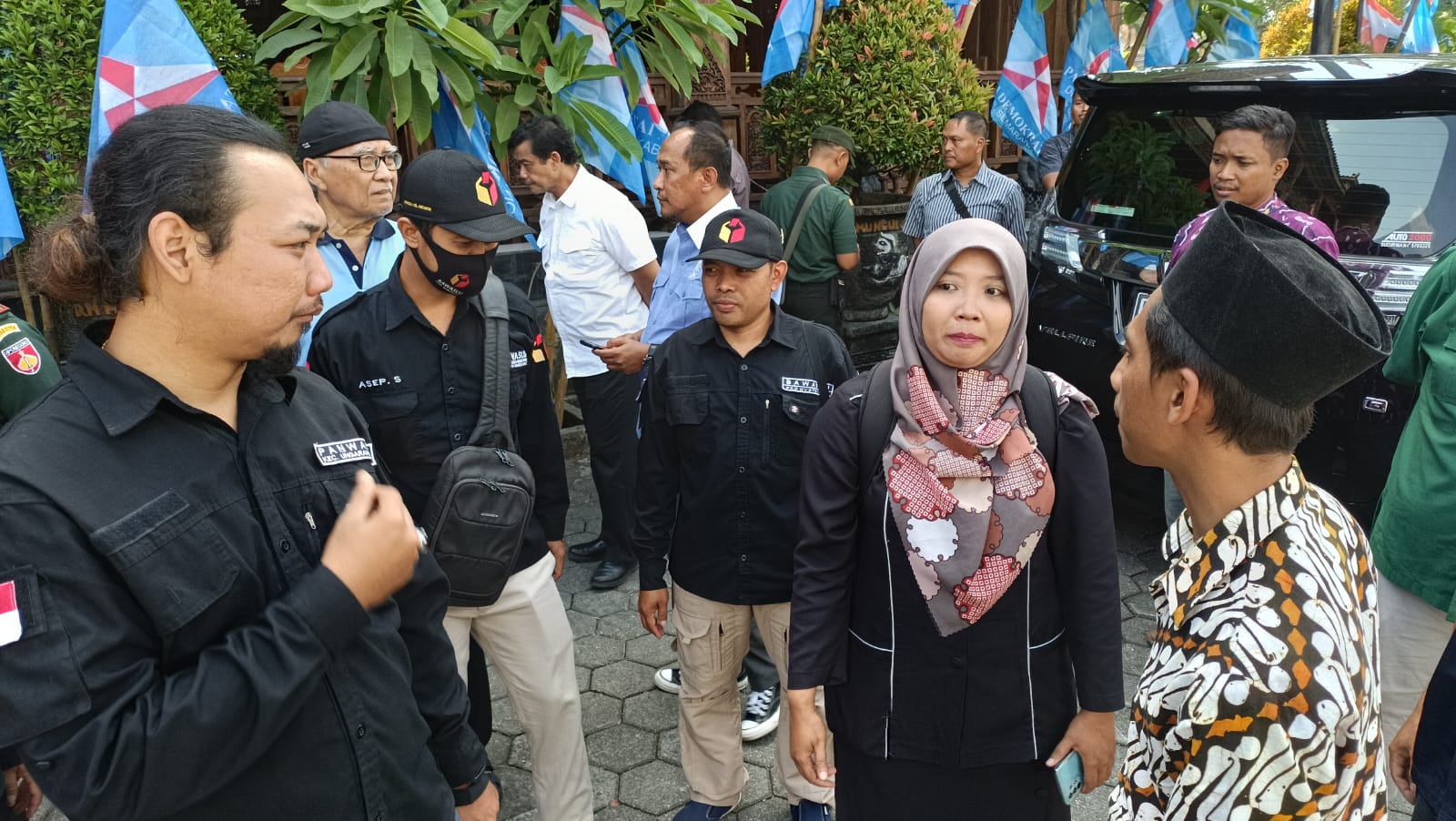 Presiden Keenam RI Singgah di Ungaran, Bawaslu Lakukan Pengawasan