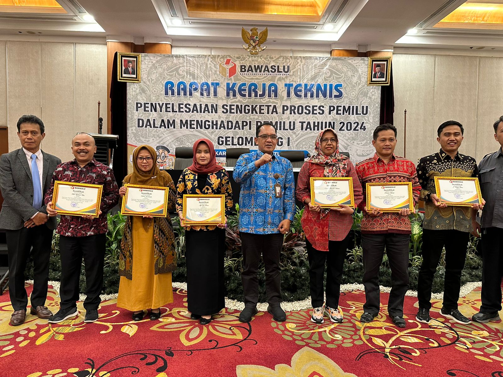 Bawaslu Kab. Semarang Menjadi Salah Satu Peserta Terbaik Rakernis PSPP Bawaslu RI