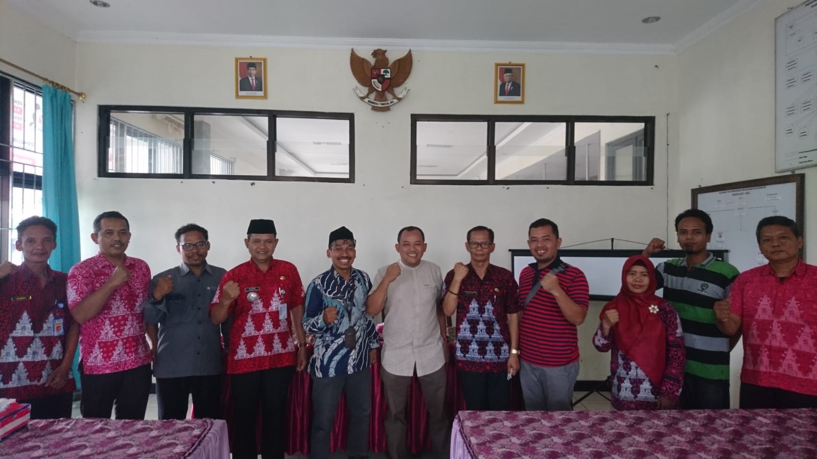 Demi Kelancaran Pemilu 2024, Camat Bancak Gelar Rapat Bersama dengan Panwaslu Kecamatan dan PPK
