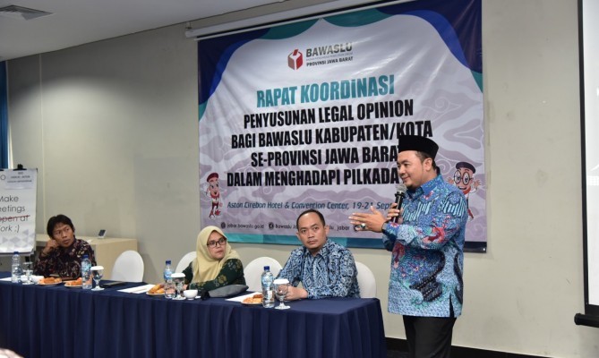 Bawaslu RI Afif, Minta Bawaslu Daerah Punya Ketrampilan Mumpuni Jadi Mediator