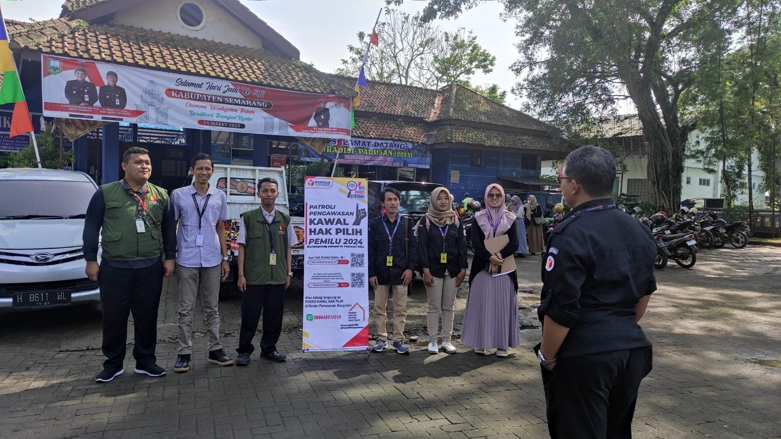 Wisata Alam Pemandian Air Muncul Menjadi Saksi Patroli Pengawasan Kawal Hak Pilih Panwascam Banyubiru