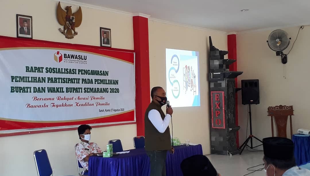 Bawaslu Lakukan Soswatif Untuk Ketua RW Se-Kabupaten Semarang
