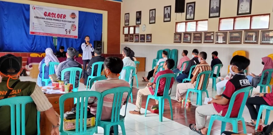 Gasloer " Kaum Milenial Bergerak Sukseskan Pilkada 2020"