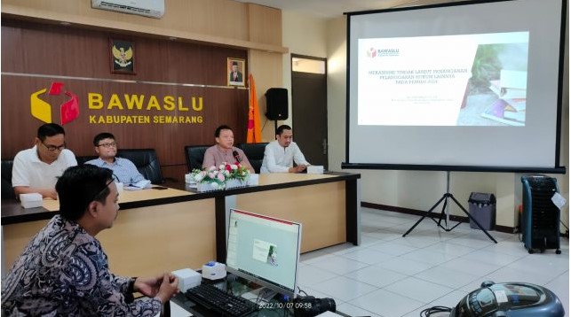 Bawaslu Kabupaten Semarang Kolaborasi Pengawasan Bersama Media