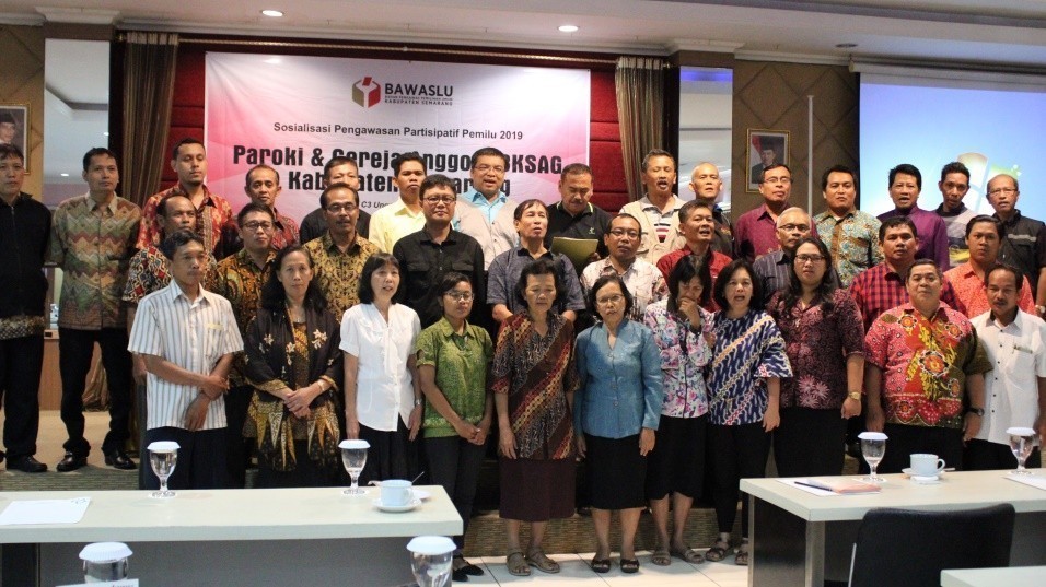 Jemaat Gereja Kabupaten Semarang Kawal Pemilu 2019