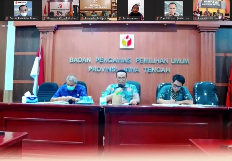 Bawaslu Jateng Matangkan Persiapan Pendaftaran Pemantau Pemilu